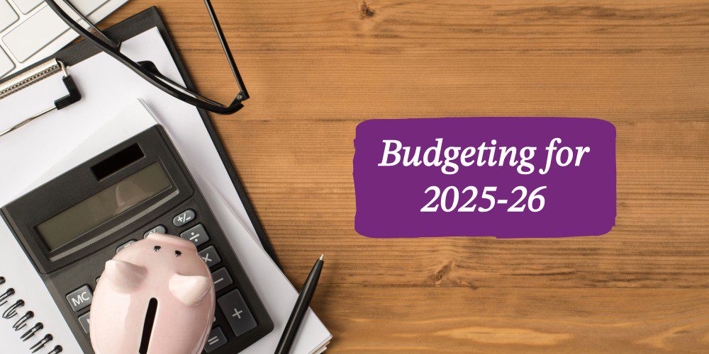 Budgeting for the year 25-26