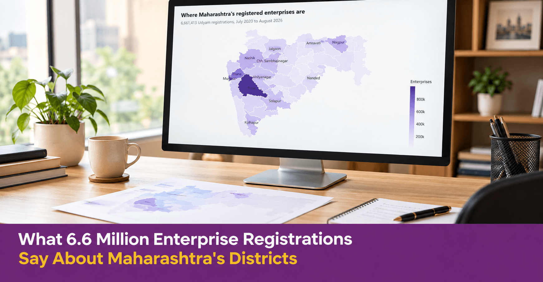 What 6.6 million enterprise registrations say about Maharashtra’s districts